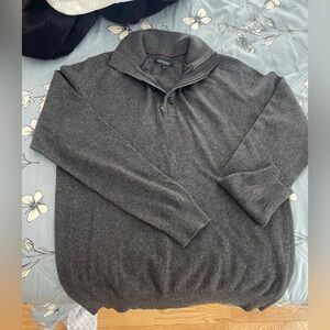 Banana Republic Charcoal Knit Sweater